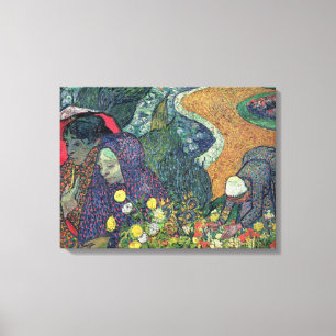 Toile Dames de Vincent van Gogh   d'Arles, 1888