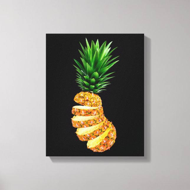 Toile d'ananas découpée Imprimer (Recto)