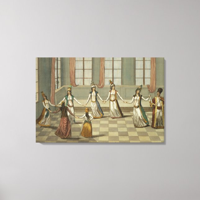 Toile Dance that is fashionable with the Greek women of (Recto)