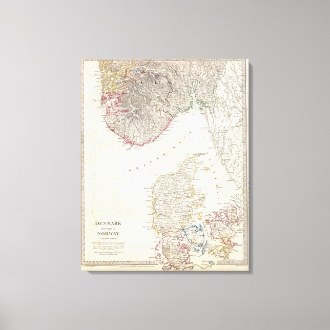 Toile Danemark, pt de Norvège (Recto)