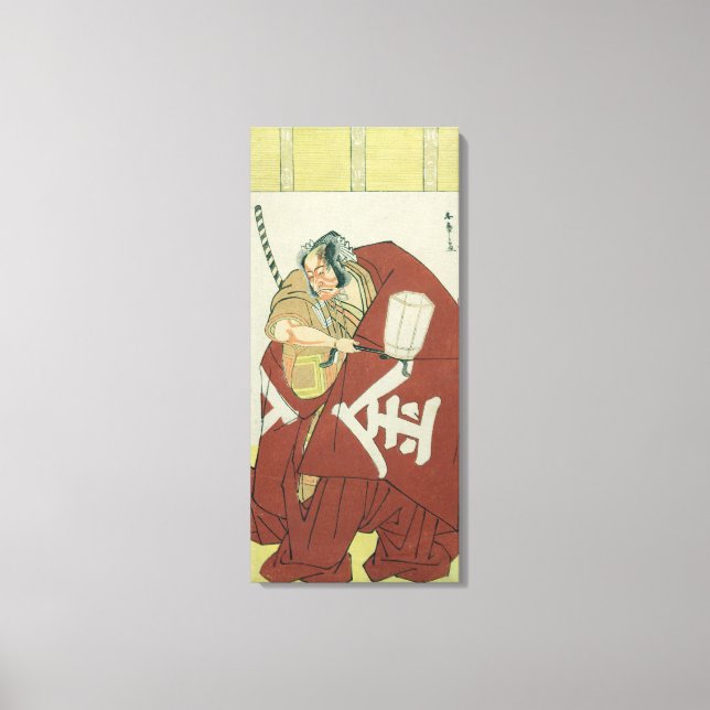 Toile Danjuro dans le rôle de Sakatano Kintoki (Recto)