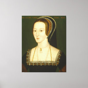 Toile D'Anne Boleyn épouse en second lieu de portrait de