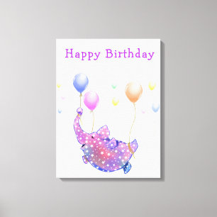 Toile d'anniversaire Imprimer Cadeau amusant Volan