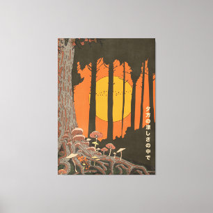 Toile Dans la fraîcheur du soir