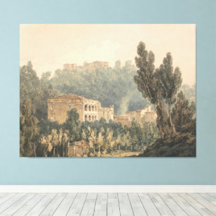Toile Dans la vallée près de Vietri
