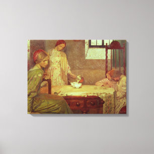 Toile Dans le coeur de l'hiver