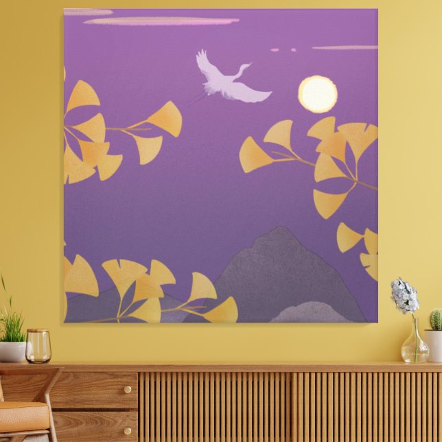 Toile Dans le coucher du soleil (Insitu(Salon))