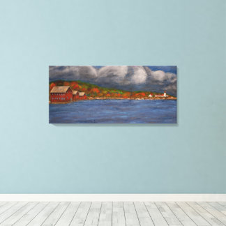 Toile Dans le port