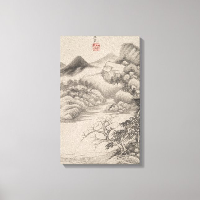 Toile Dans le style de divers maîtres anciens | B&W (Recto)