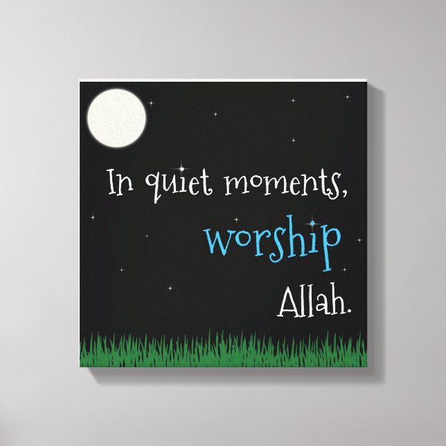 Toile Dans Les Moments Tranquilles (Recto)