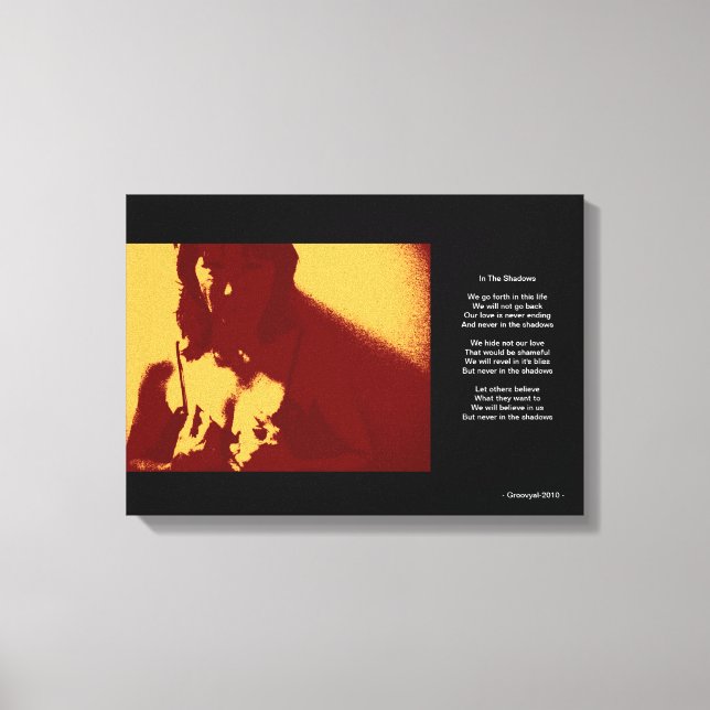 Toile Dans L'Ombre (Recto)