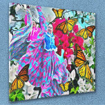 Toile Danse avec Fleurs et Papillons PV01 Art<br><div class="desc">Peinture Collection "Dancing with Flowers & Butterflies PV01" Cliquez sur le bouton "Personnaliser" pour plus d'options de conception. Design créé à partir de mon tableau "Dancing with Flowers & Butterflies PV01" capture une scène avec des danseurs de fêtes mexicains de Puerto Vallarta, Mexique. J'ai eu un peu de fantaisie et...</div>