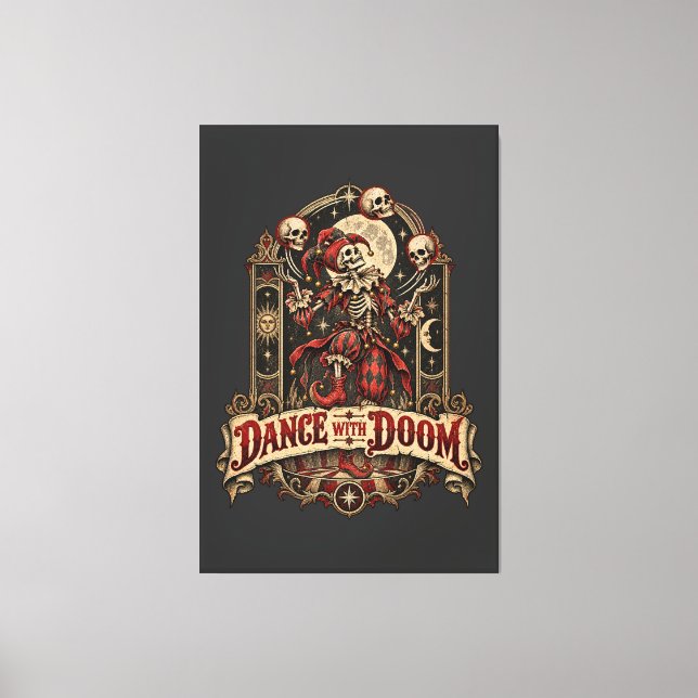 Toile Danse avec le destin (Recto)