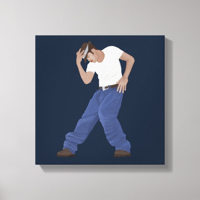 Toile Danse Danse  (Recto)