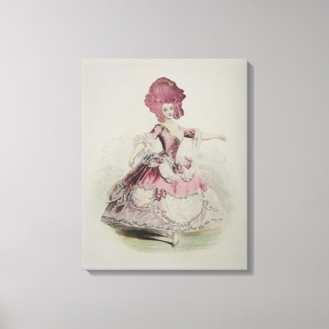 Toile Danse Marie Antoinette ~ (Changer de taille) (Recto)