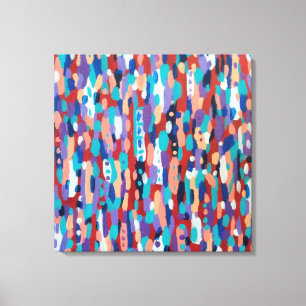 Toile Danse sur glace Abstraite