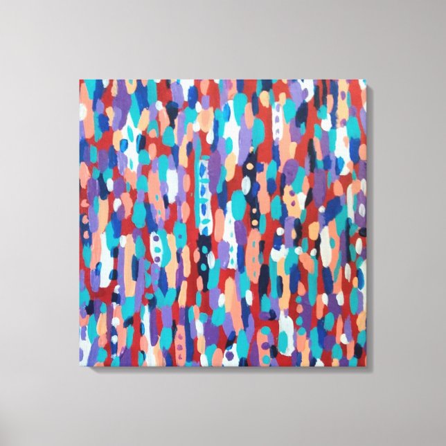 Toile Danse sur glace Abstraite (Recto)