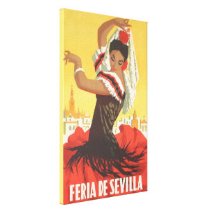 Toile Danseur de flamenco