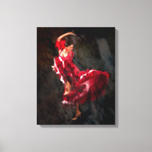 Toile Danseur flamenco