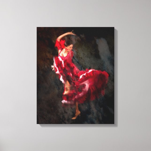 Toile Danseur flamenco (Recto)