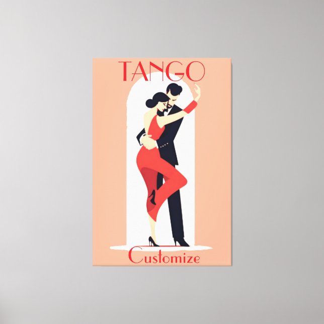 Toile Danseurs de tango Thunder_Cove (Recto)