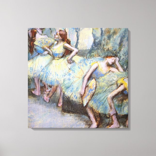 Toile Danseuse de ballet Degas Dansers d'art Peinture (Recto)
