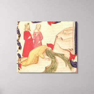 Toile Dante s'épurant avant d'entrer