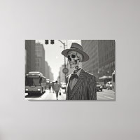Dapper mort : Squelette dans la ville