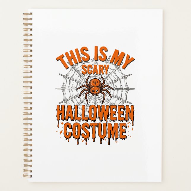 Toile d'araignée de costume d'Halloween effrayant  (Devant)