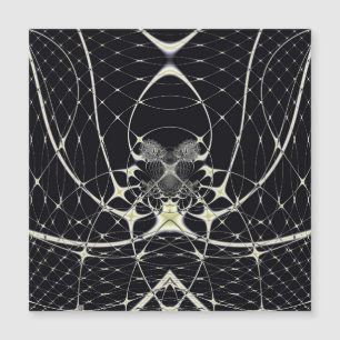 Toile d'araignée dorée d'art abstrait