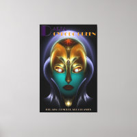 Daria Cyborg Queen Canvas Imprimer