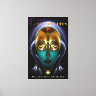 Toile Daria Cyborg Queen Canvas Imprimer