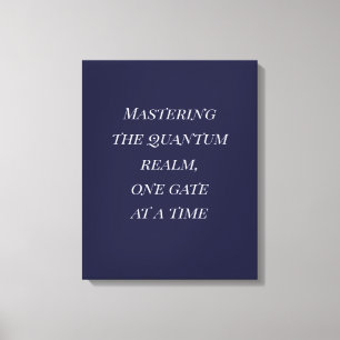 Toile Dark Indigo Silver Playfair Quantum Art
