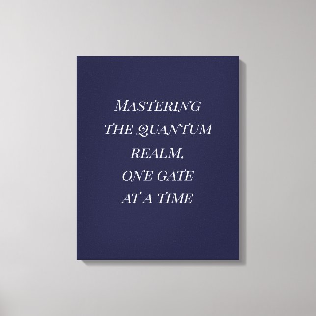 Toile Dark Indigo Silver Playfair Quantum Art (Recto)