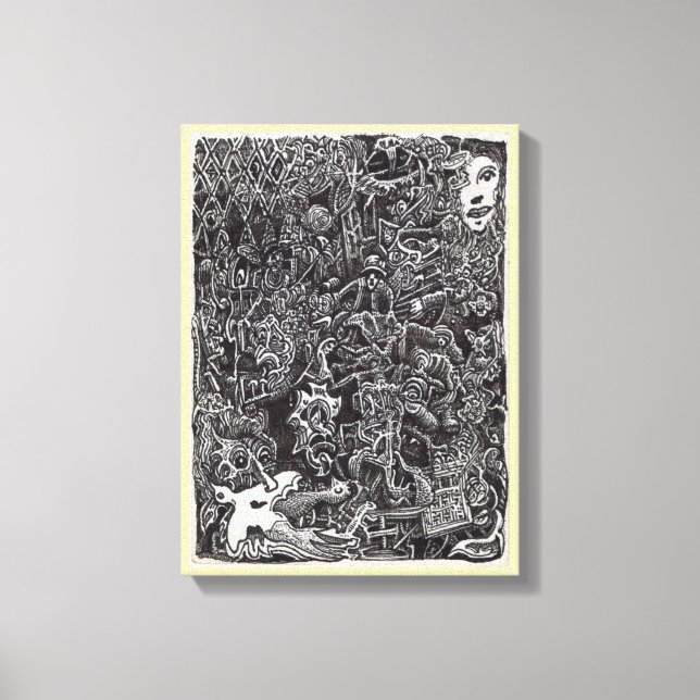 Toile Dark Passage par Brian Benson   (Recto)