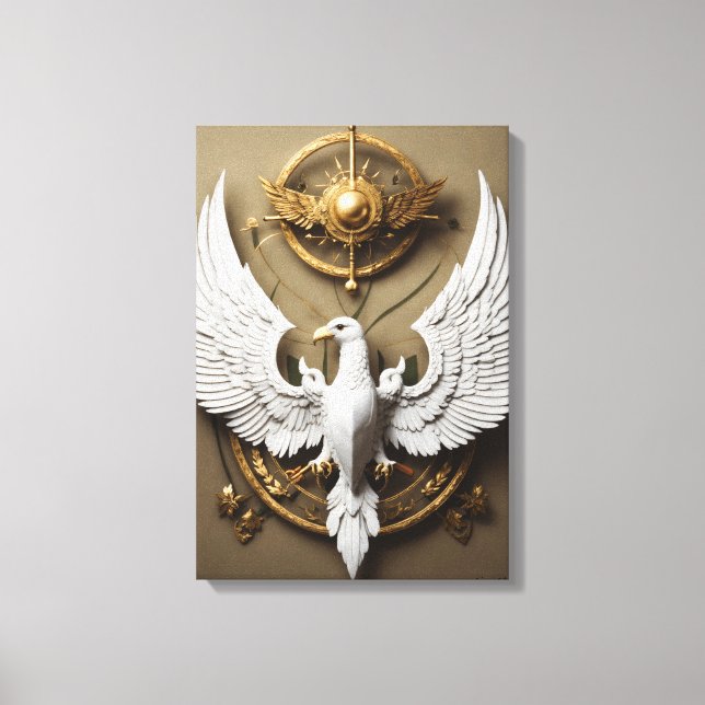 Toile d'art Crystal Eagle – Mur d'esprit sauvage f (Recto)