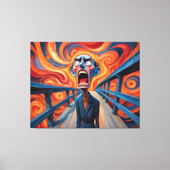 Toile d'art émotionnel, Décor mural, Galerie d'acc (Recto)