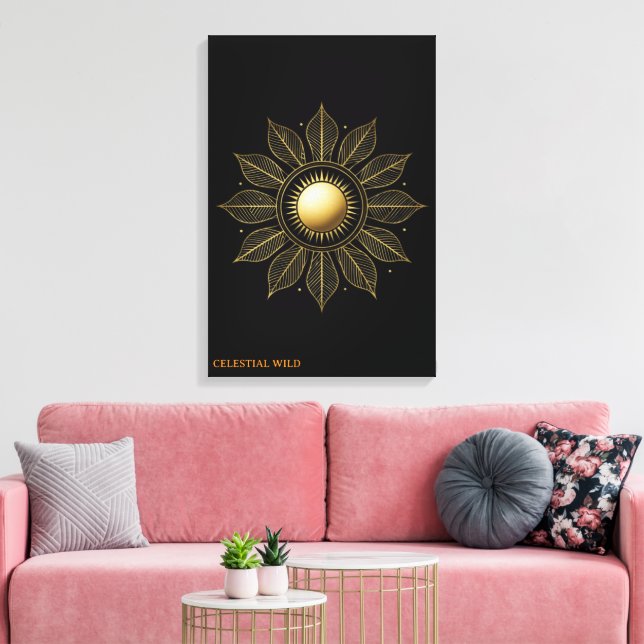 Toile d'art fin Sunlight Heritage Laurel (Insitu(Salon))