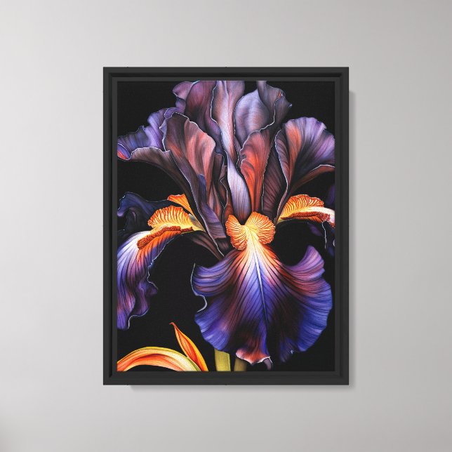 Toile d'art mural Iris (Recto)