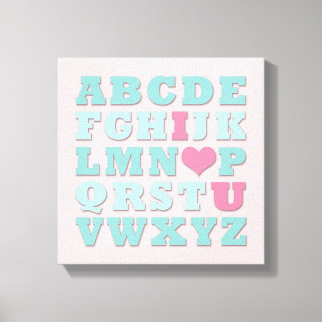 Toile d'art murale Turquoise Giraffe Pierre rose A (Recto)