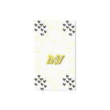 Davi, nome pessoal de caligrafia desenhada à mão