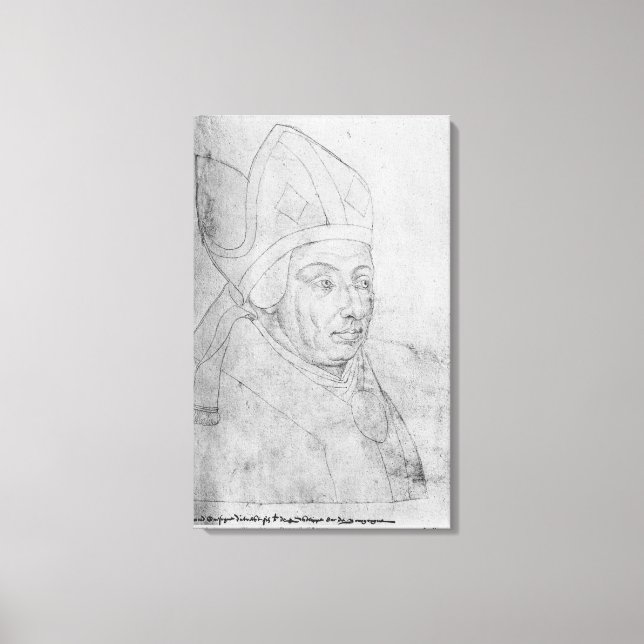 Toile David, évêque d'Utrecht (Recto)