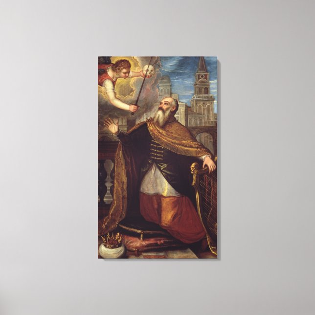 Toile David (huile sur panneau) (Recto)
