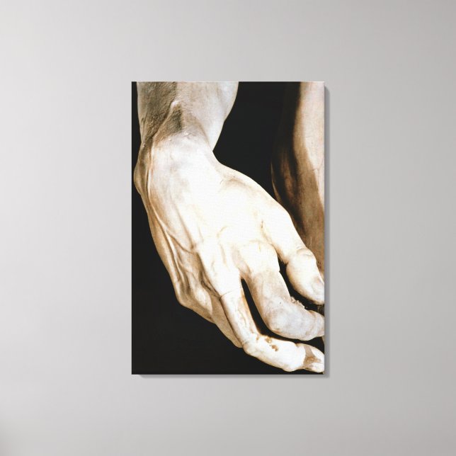 Toile David par Michelangelo Buonarroti, 1501-04 (Recto)