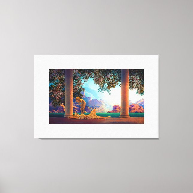 Toile DAYBREAK Maxfield Parrish 1922 ... 2022 Poster (Recto)