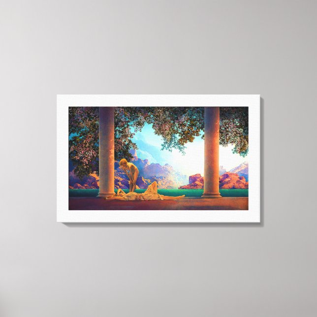 Toile DAYBREAK Maxfield Parrish 1922 ... 2025 (Recto)