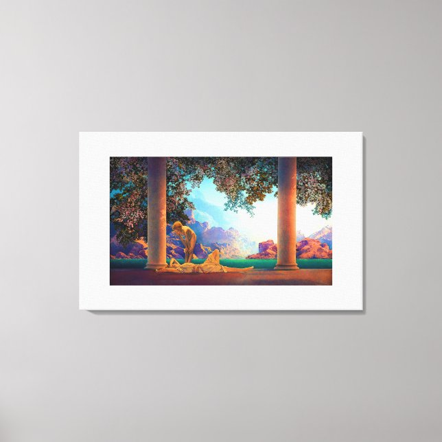 Toile DAYBREAK Maxfield Parrish 1922 ... 2025 (Recto)