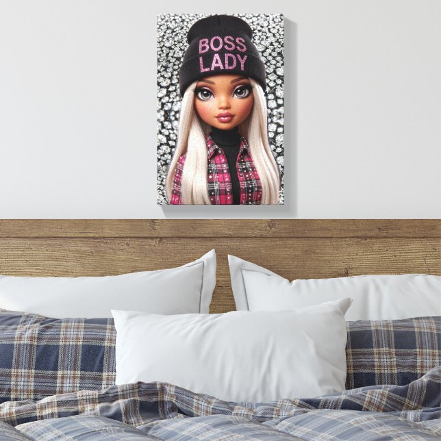 Toile de Boss Lady Glam Doll (Insitu(Chambre))