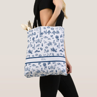Toile de Charleston dans le Sac fourre-tout de la 