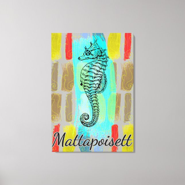 Toile de cheval de mer Mattapoisett (Recto)